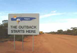 the outback